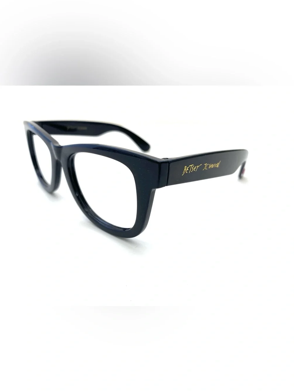 Betsey Johnson Women’s Glossy Black Thea Glasses Frame